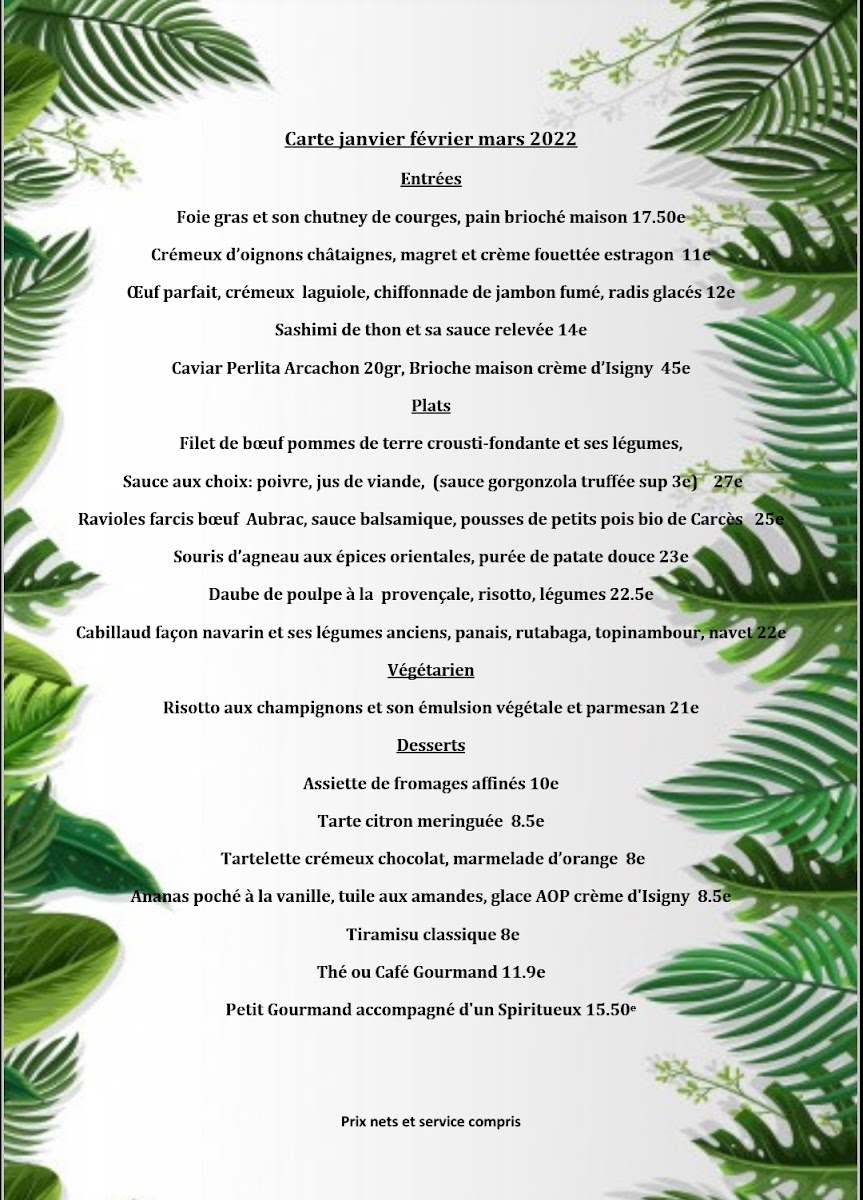 Menu La Craie Des Mets-2