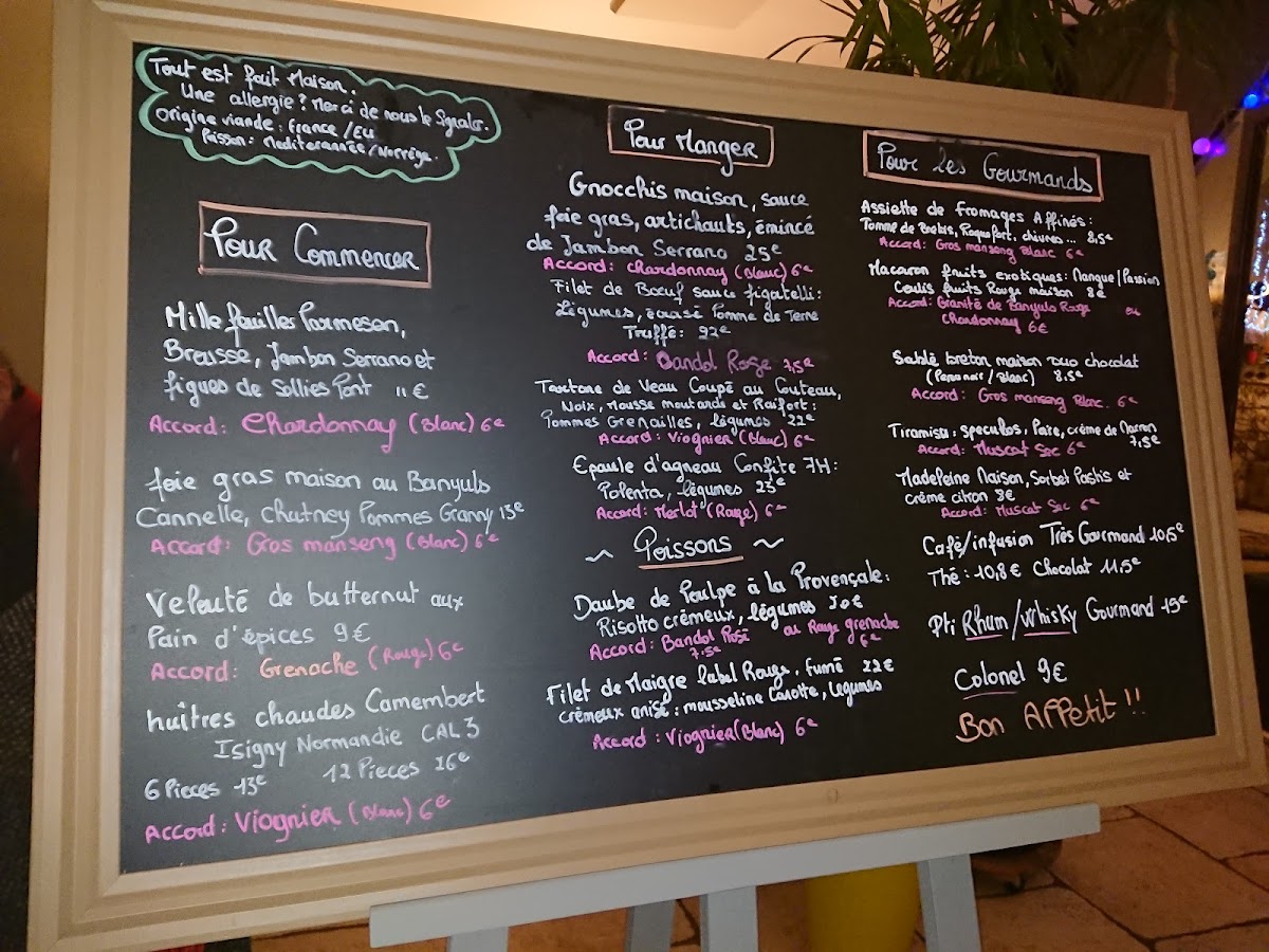 Menu La Craie Des Mets-7