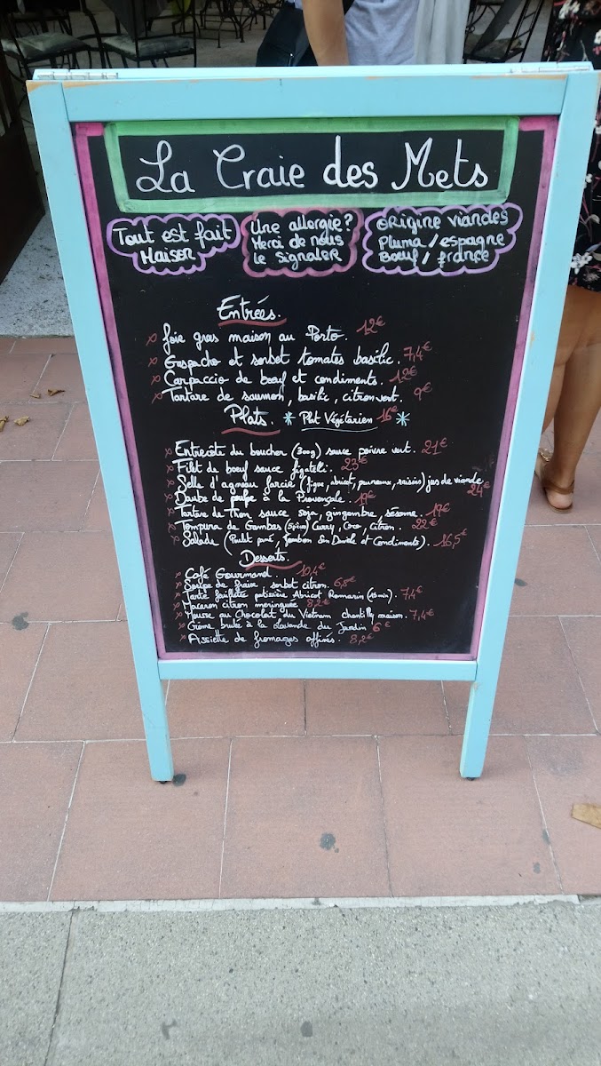 Menu La Craie Des Mets-8